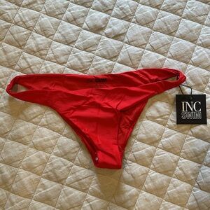 It’s Now Cool cheeky pant swim bottom. Red. Women’s size XL. NWT.